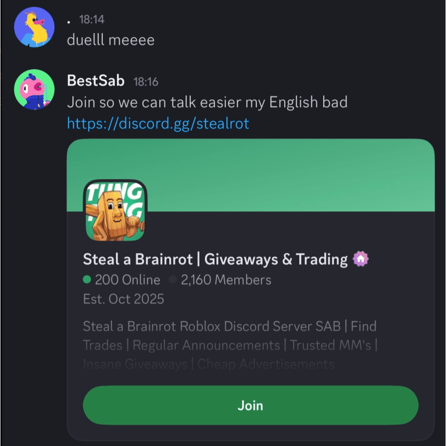 Automated buyer reply flow in Discord